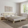 vidaXL Pallet Bed Frame without Mattress 160x200 cm Solid Wood Pine