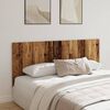 vidaXL Bed Headboard Old Wood 200x1.5x80 cm Engineered Wood
