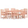 vidaXL 7 Piece Garden Dining Set Solid Wood Douglas