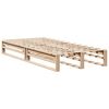 vidaXL Bed Frame without Mattress 90x200 cm Solid Wood Pine