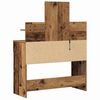 vidaXL Dressing Table Old Wood 100 x 40 x 130 cm Engineered Wood