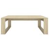 vidaXL Coffee Table Sonoma Oak 100x100x35 cm Engineered Wood