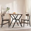 vidaXL Dining Table Legs Y-Frame 60x60x73 cm Steel