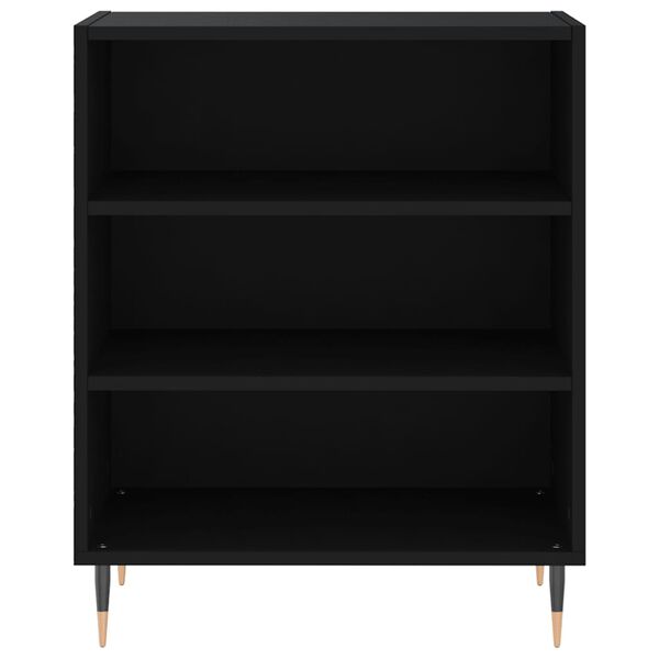 vidaXL Sideboard Black 57x35x70 cm Engineered Wood