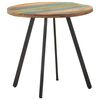 vidaXL Dining Table 80 cm Solid Reclaimed Wood