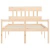 vidaXL Senior Bed without Mattress 120x200 cm Solid Wood