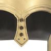 vidaXL Greek Warrior Helmet Antique Replica LARP Brass Steel