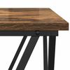 vidaXL Coffee Table 3 pcs Smoked oak 50 x 50 x 40 cm