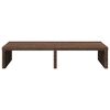 vidaXL Monitor Stand Brown Oak 50x27x10 cm Engineered Wood