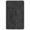 vidaXL Anti-slip Bath Mat Set 2 pcs Dark Grey PP