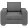 vidaXL Sofa Dark Grey 100 x 77 x 82 cm Fabric
