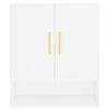 vidaXL Wall Cabinet White 60x31x70 cm Engineered Wood