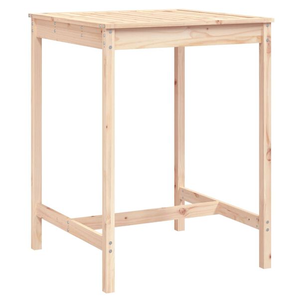 vidaXL Garden Table 82.5x82.5x110 cm Solid Wood Pine
