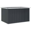 vidaXL Garden Storage Box Anthracite 150x101x91 cm