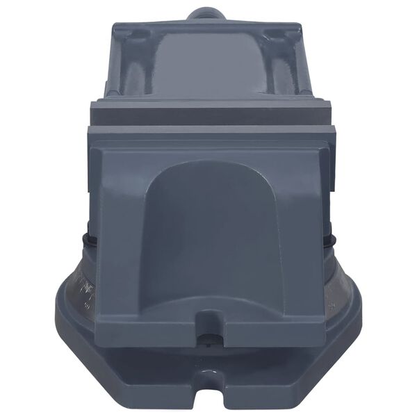vidaXL Turntable Vice Machine Cast Iron 125 mm