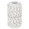 vidaXL Braided Boat Rope White 2 mmx100 m Polyester