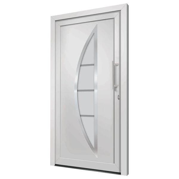 vidaXL Front Door White 98x208 cm