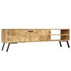 vidaXL TV Cabinet Solid Mango Wood 140x30x40 cm