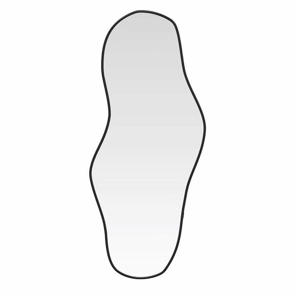 vidaXL Wall Mirror Black 90x40 cm