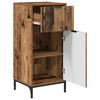 vidaXL Bathroom Cabinet with Drawer Old Wood 39.5 x 36 x 88 cm