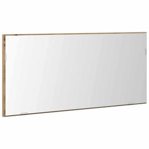 vidaXL Mirror Artisan oak 80 x 37 cm Glass and Engineered Wood
