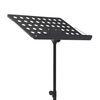 vidaXL Music Book Stand Black Steel