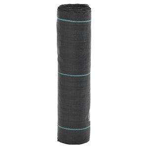 vidaXL Weed Membrane Black 0.5x100 m PP