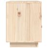vidaXL Bedside Cabinet 40x34x45 cm Solid Wood Pine