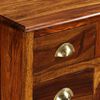 vidaXL Chest of Drawer 120x30x75 cm Solid Acacia Wood