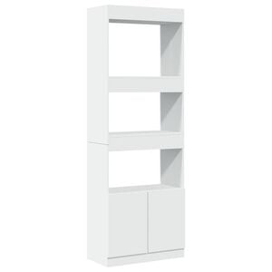 vidaXL Highboard&nbsp;White 63x33x180 cm Engineered Wood