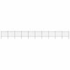 vidaXL Garden Fence | Steel | Tough | Modern