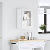 vidaXL Kitchen Wall Cabinet with Glass Door Kalmar White Engineered Wood