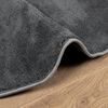 vidaXL Rug OVIEDO Short Pile Anthracite &Oslash; 160 cm