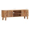 vidaXL TV Cabinet 130x30x45 cm Solid Acacia Wood
