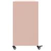 vidaXL Sideboard Pink 100.5x39x72 cm Steel