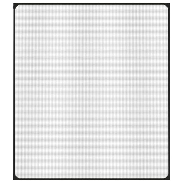 vidaXL Magnetic Insect Screen for Windows Anthracite 130x150 cm