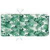 vidaXL Chair Cushions Leaf 2 pcs Leaf Pattern 58 x 77 x 4.5 cm