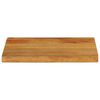 vidaXL Table Top Live Edge 50x20x3.8 cm Solid Wood Mango