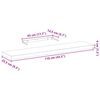 vidaXL Floating Shelves 4 pcs 110x23.5x4 cm Engineered Wood