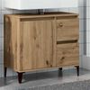 vidaXL Sink Cabinet Artisan Oak 65x33x60 cm Engineered Wood