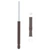 vidaXL Floating Shelf Brackets 12 Beige &Oslash;10 x 170 mm Steel