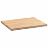 vidaXL Kitchen Worktop 80x63.5x4 cm Solid Wood Oak Rectangular