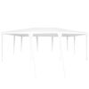 vidaXL Party Tent White 600 x 400 x 266 cm Polyethylene and Steel