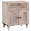 vidaXL Bedside Cabinet White 50 x 33 x 60 cm Engineered Wood