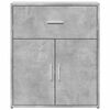 vidaXL Sideboard Concrete Grey 60x31x70 cm Engineered Wood