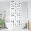 vidaXL Shower Roller Blind 100x240 cm Fabric Width 96 cm