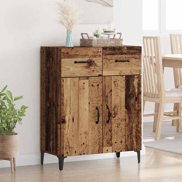 vidaXL Sideboard Old Wood 69.5 x 34 x 90 cm Engineered Wood