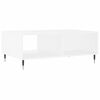 vidaXL Coffee Table White 90x60x35 cm Engineered Wood