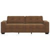 vidaXL Sofa Brown 221 x 80 x 80 cm Fabric