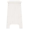 vidaXL Hall Bench White 160x28x45 cm Solid Wood Pine
